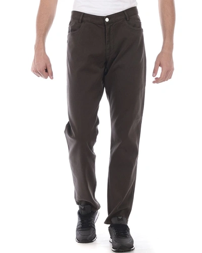 Daniele Alessandrini Jeans Trouser In Brown