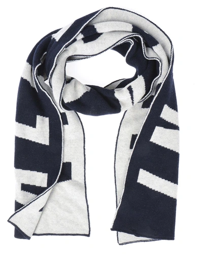 Daniele Alessandrini Scarf Scarves Foulard In Blue