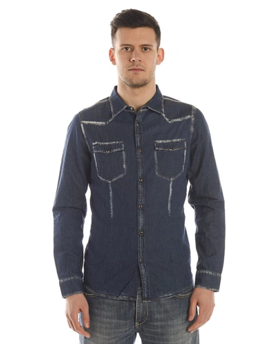 Daniele Alessandrini Shirt In Navy