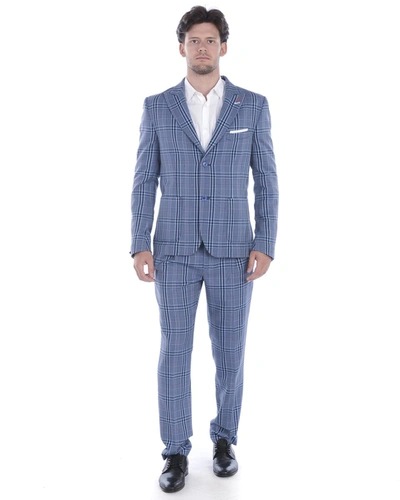 Daniele Alessandrini Suit In Blue