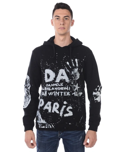 Daniele Alessandrini Sweatshirt Hoodie In Black