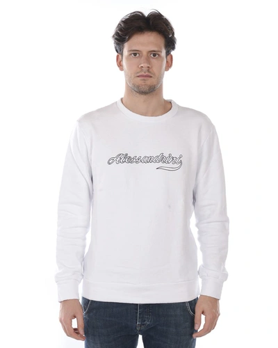 Daniele Alessandrini Sweatshirt Hoodie In White