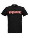 Dsquared2 Logo-print Cotton T-shirt In Black