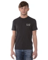 Ea7 Emporio Armani T-shirt With Logo In Grey