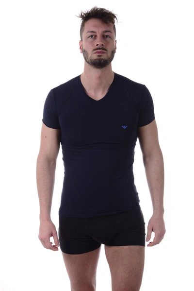 Emporio Armani Topwear In Blue