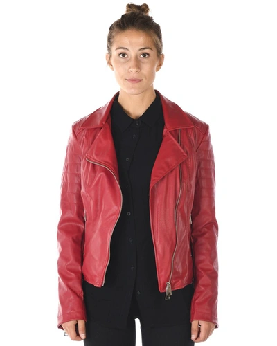 Eva Dodici Jacket In Red