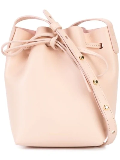 Mansur Gavriel Mini Mini Bucket Bag In Pink