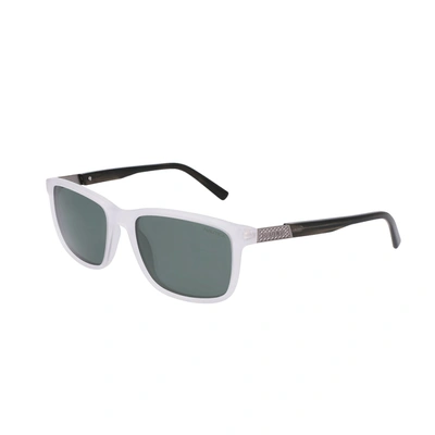 Nautica Mens Rectangle Sunglasses In White