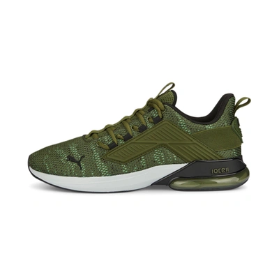 Puma Men's Cell Rapid Camo Running Shoes In Green