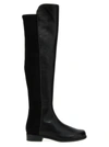 STUART WEITZMAN 50/50 BOOTS BOOTS, ANKLE BOOTS BLACK