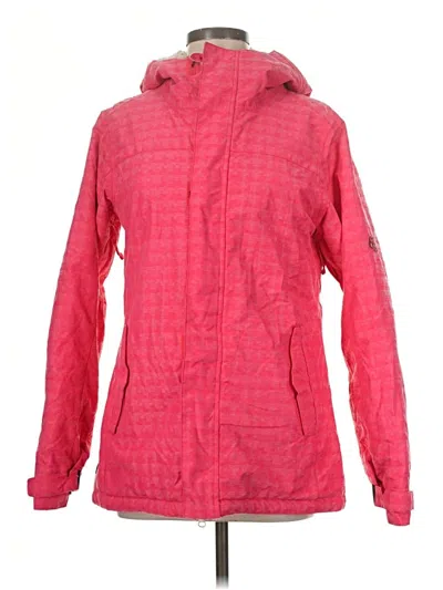 Pre-owned 686 Raincoat In Pink