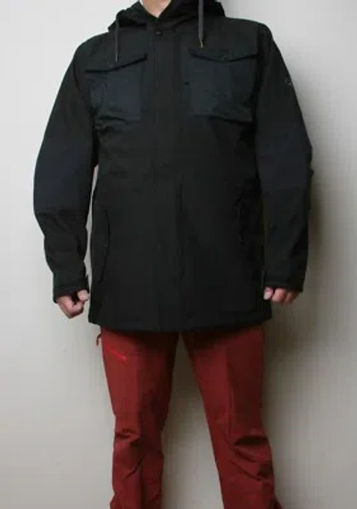 Pre-owned 686 Utility Jacket (l) Black M1wlay06-blk