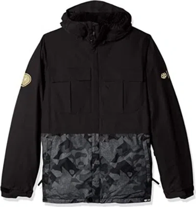 Pre-owned 686 Victory Insulated Jacket (l) Colorado Black U1w11001-cobl