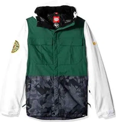 Pre-owned 686 Victory Insulated Jacket (xl) Vermont Green U1w11001-vtgr
