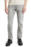 Frame L'homme Slim-fit Faded Denim Jeans In Grey