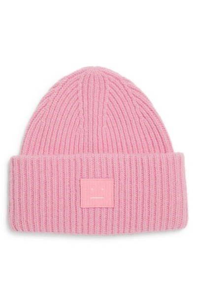 Acne Studios Beanie In Pink