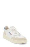 Autry Medalist Low Sneaker In White/ Bright Blue