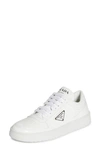 PRADA DOWNTOWN LOGO LOW TOP SNEAKER