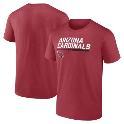 Fanatics Branded Cardinal Arizona Cardinals Stacked T-shirt