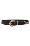 Petit Moments Modern Rodeo Belt In Black