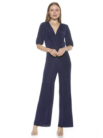 Alexia Admor Ivy Jumpsuit In Blue