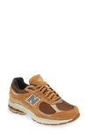New Balance Suede And Mesh Sneakers With Peculiar Print In Brown