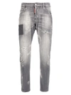 Dsquared2 Distressed Low-rise Skinny Jeans