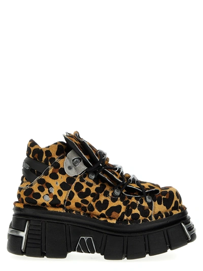 VETEMENTS VETEMENTS X NEW ROCK PLATFORM SNEAKERS MULTICOLOR