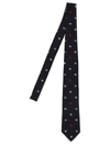 Etro Pegaso-motif Tie In Blue