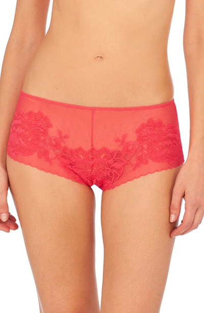 Natori Flora Girl Brief In Red