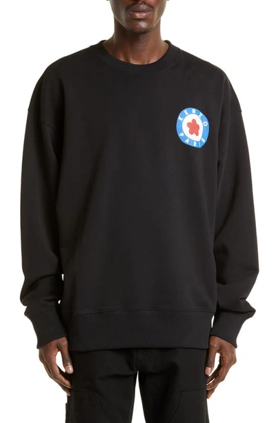 Kenzo Target Classic Sweatshirt In Black