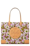 TORY BURCH ELLA FLORAL RECYCLED POLYESTER TOTE
