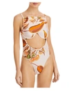 ANDREA IYAMAH TIACA WOMENS UNDERWIRE CUT-OUT ONE-PIECE SWIMSUIT