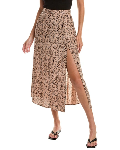 Saltwater Luxe Maxi Skirt In Brown
