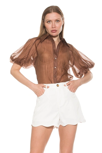 Alexia Admor Billie Top In Multi