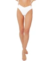 L*space Court Bitsy Ribbed Bikini Bottoms In White