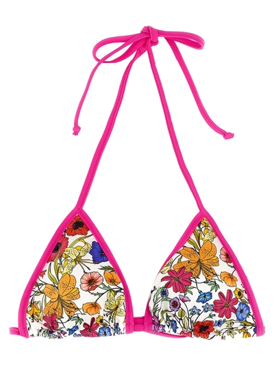 Mc2 Saint Barth Leah Bikini Top In Multicolor