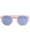 MYKITA ROUND FRAME SUNGLASSES,MMTRANSFER00426712104933