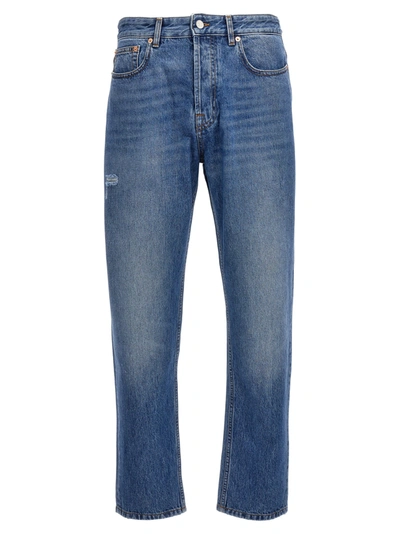 Valentino Straight Fit Jeans Blue