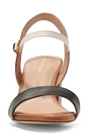 Cole Haan Josie Block Heel Sandal In Pecan/ Ivor