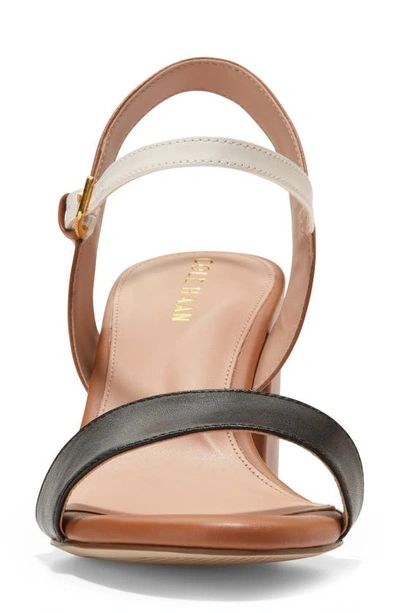 Cole Haan Josie Block Heel Sandal In Pecan/ Ivor