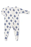 BABY GREY BY EVERLY GREY PRINT FOOTIE