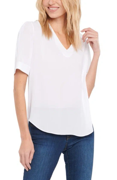 Nydj Charming Top In White
