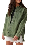 Free People Madison City Twill Jacket In Adventurer