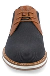 Thomas & Vine Men's Taggert Plain Toe Derby Casual Shoes In Navy