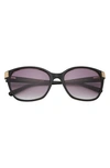 Ted Baker 56mm Cat Eye Sunglasses In Black