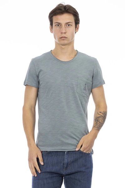 Trussardi Action Gray Cotton T-shirt