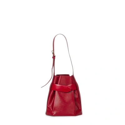 Pre-owned Louis Vuitton Sac D'epaule Pm In Red