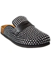 Jw Anderson Leather Mules In Black