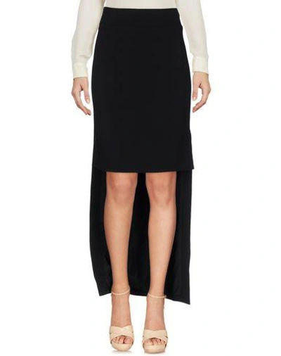 Preen By Thornton Bregazzi Knee Length Skirt In Black